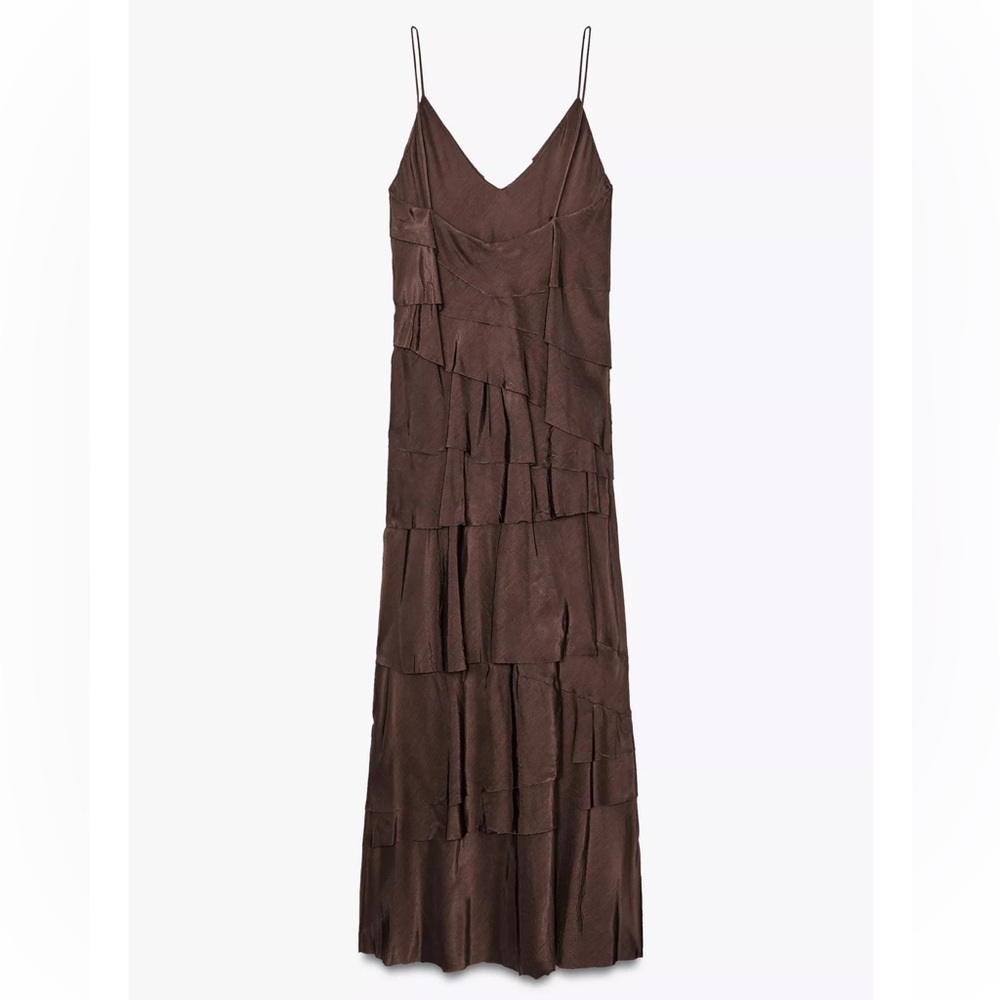 Zara ZW Collection Ruffled Dress - Picture 6 of 8
